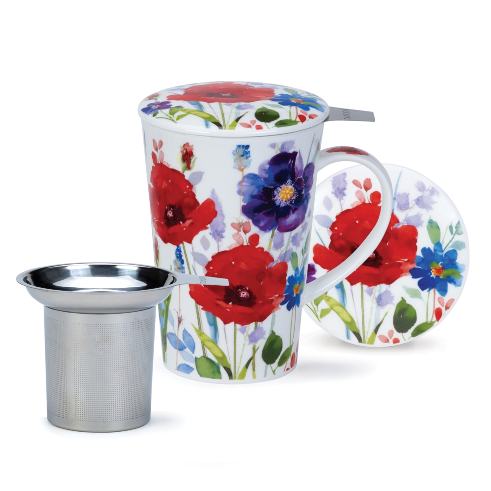 Shetland Wild Garden Mug with infuser 0,44L - Dunoon