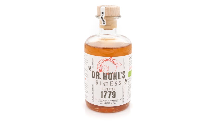 Dr. Höhl's BioEss 1779 Rezeptur - Bio Apfelessig mit Honig 0,35 l