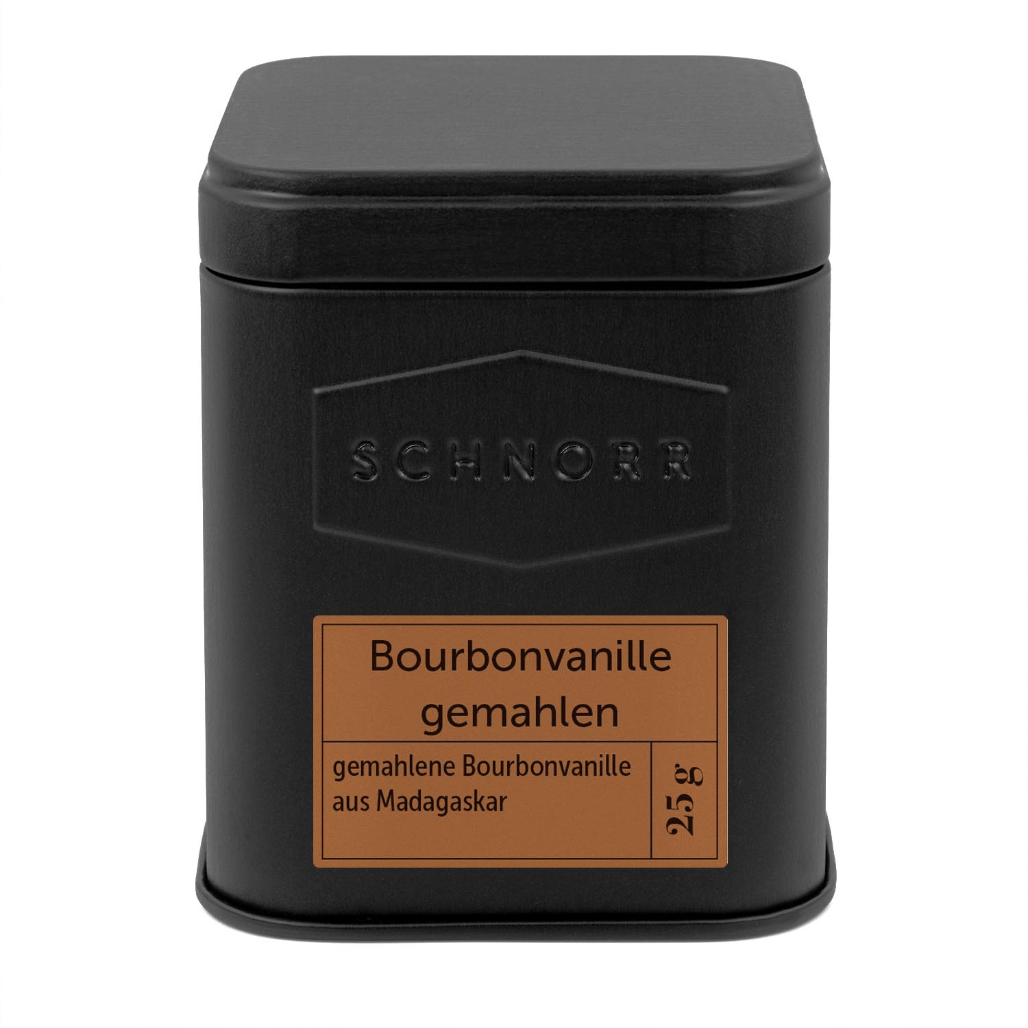 Bourbonvanille gemahlen Dose