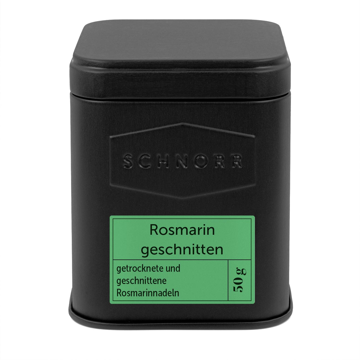 Rosmarin geschnitten Dose