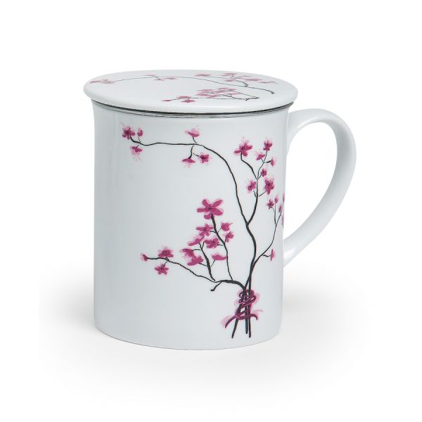 Cherry Blossom Kräuterteetasse Porzellan 3tlg